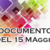 Documento del 15 Maggio – 5SA e 5SB
